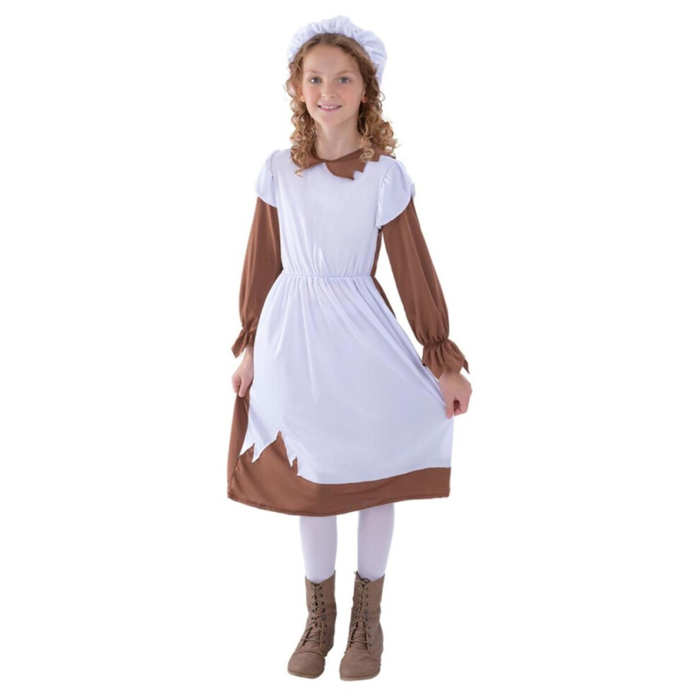 Smiffys Girls Poor Victorian Maid Costume Set