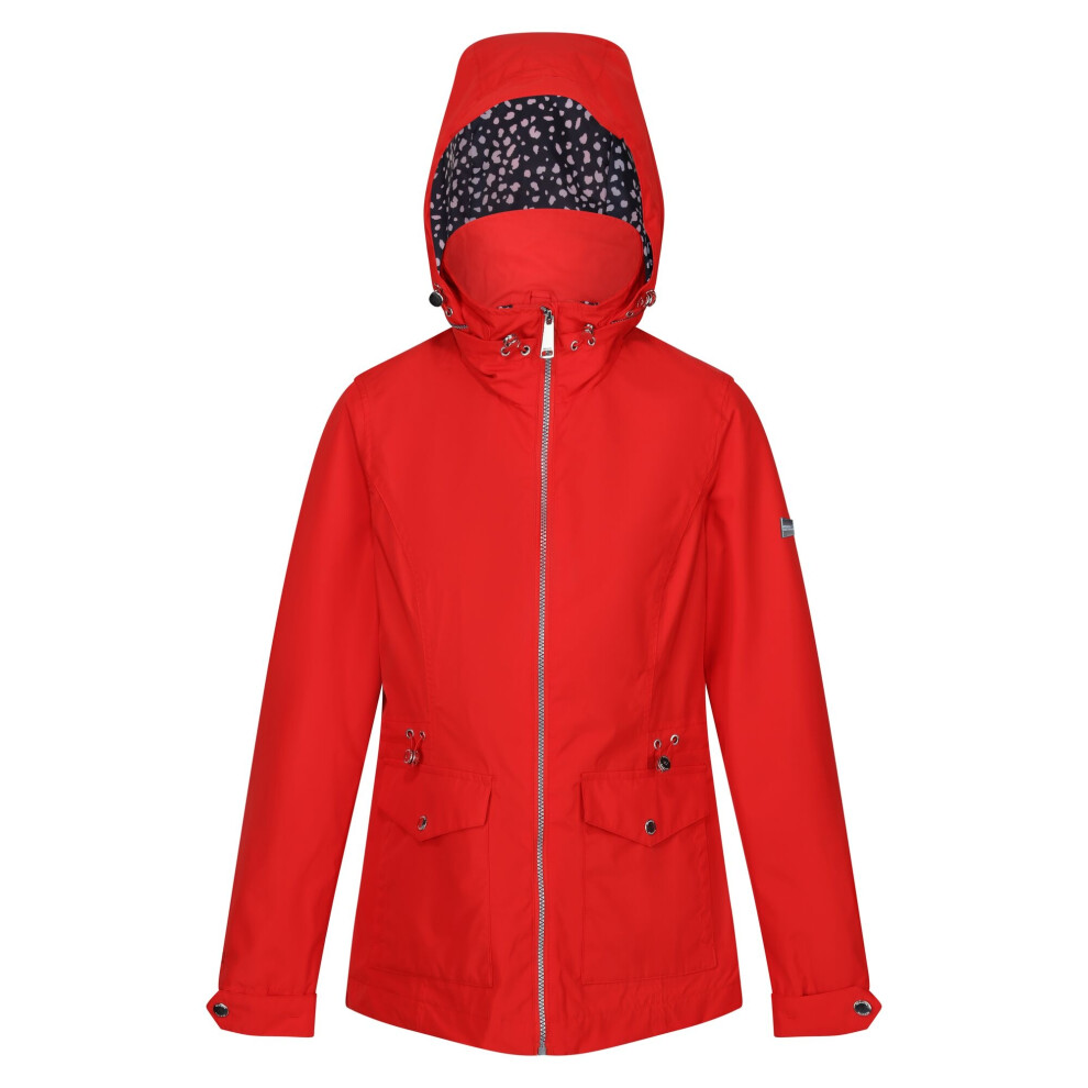 (16 UK, High Risk Red) Regatta Womens/Ladies Navassa Waterproof Jacket