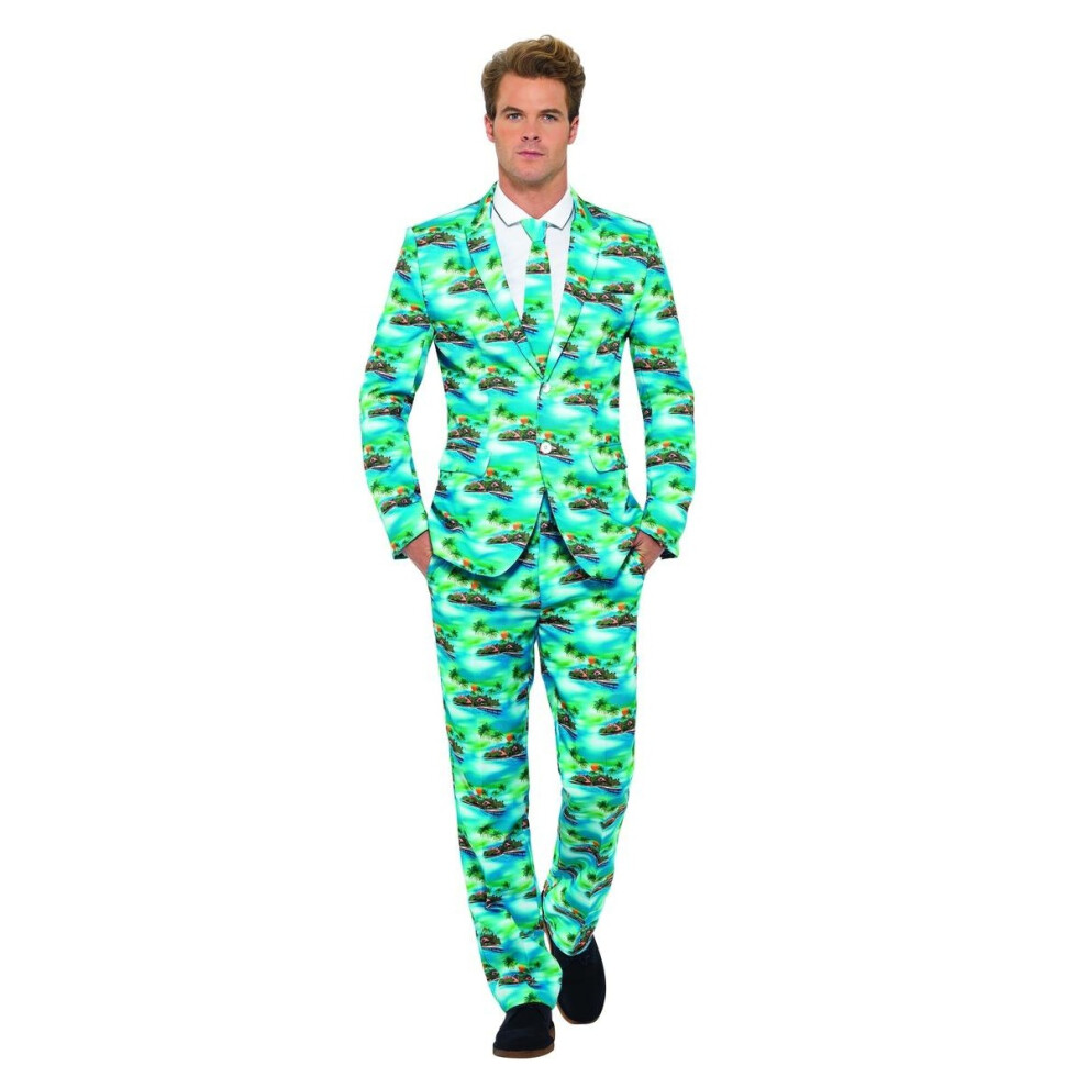 Smiffys Mens Aloha! Costume Suit Set