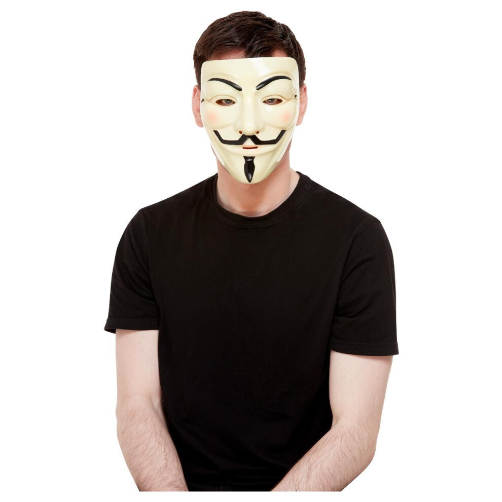 Smiffys Unisex Adult Guy Fawkes Mask-image-OPC-PG25SDZ-NEW