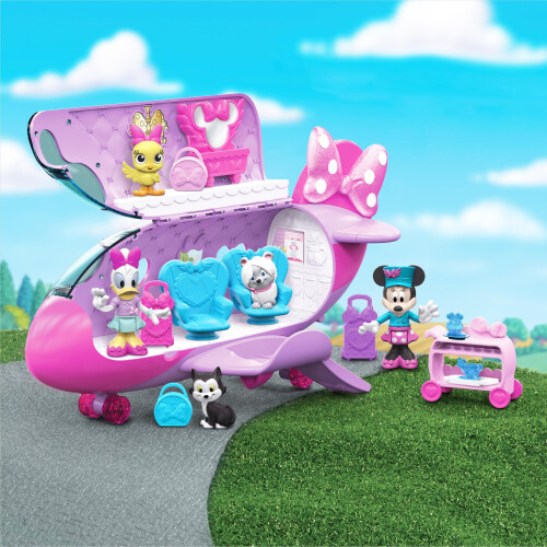 Disney Junior Μίνι Μάους Bow-Liner Jet, Επίσημα Παιχνίδια για Παιδιά 3+ από Just Play 2