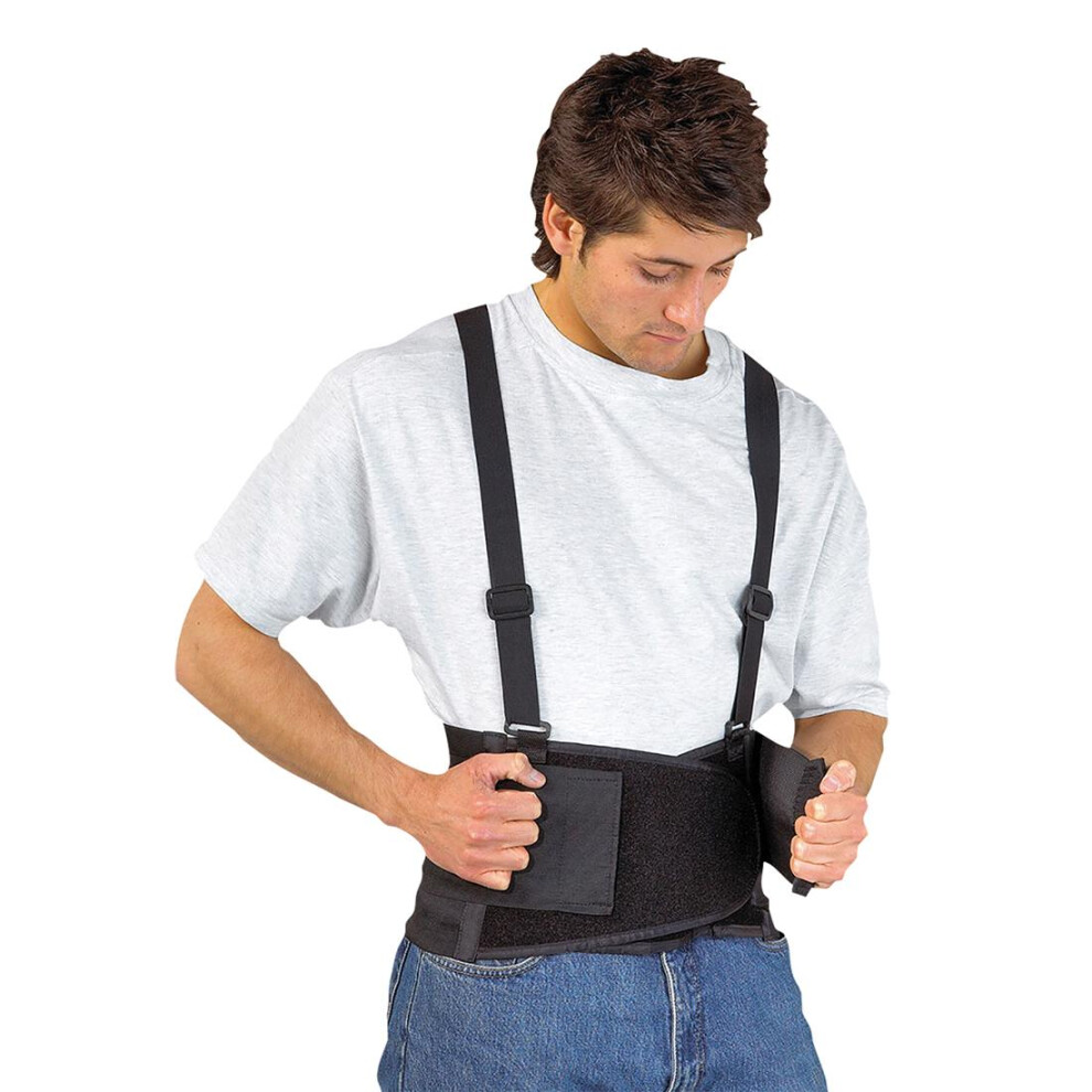 (XXL, Black) Portwest Back Support