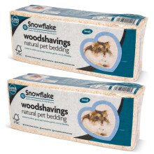 1kg (2 Bags) Small Animal Pet Bedding Wood Shavings