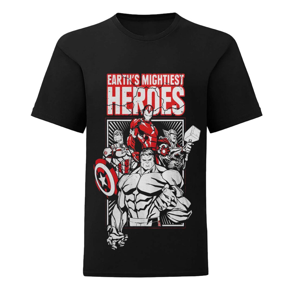 Marvel Avengers Childrens/Kids Earths Mightiest Heroes T-Shirt