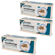 1kg (3 Bags) Small Animal Pet Bedding Wood Shavings