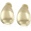 Calvin Klein Anne Klein Goldtone Clip Top Hoop Eareringe 1