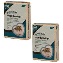 3kg (2 Bags) Large Animal Pet Bedding Wood Shavings