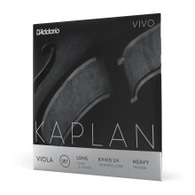 Corzi Viola D'Addario Kaplan Vivo - Set complet - KV410 LH - Corzi Viola - Tensiune grea la scara lunga