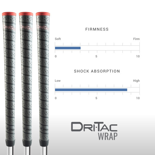 Winn DRI-TAC WRAP Golf Grip - Κλασική Σχεδίαση με Ανάγλυφη Αίσθηση - WinnDry Πολυμερές για Άνεση 2