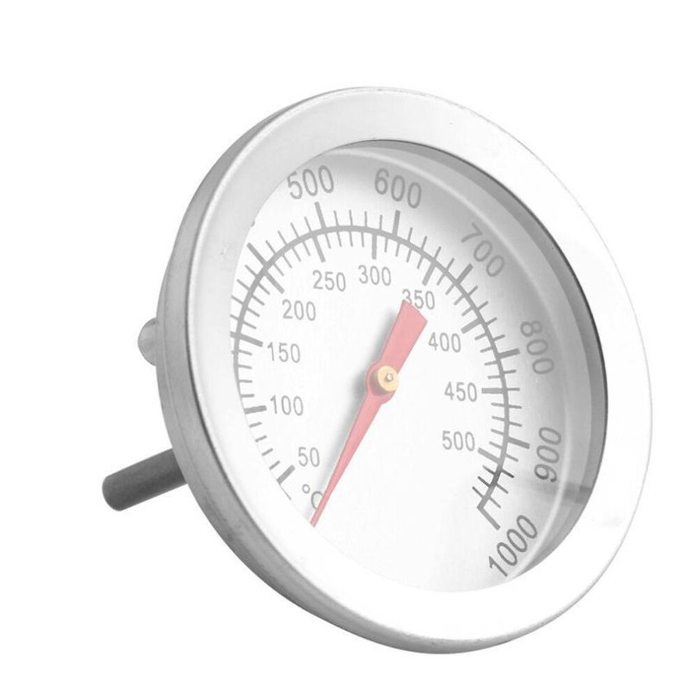 50-500 Stainless Steel Barbecue Bbq Smoker Grill Thermometer Temperature Gauge