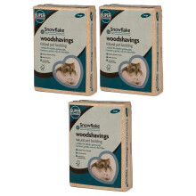 3kg (3 Bags) Large Animal Pet Bedding Wood Shavings