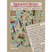 Inkwell Ideas Sidoquest Decks: Wilderness & Frontier Fantasy