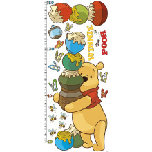 V?relseskammerater v?kstdiagram RMK1501GC: Winnie Pooh Peel & Stick inches