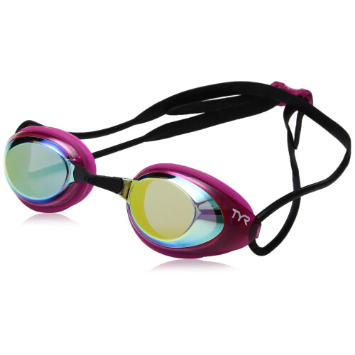 TYR Γυαλιά Κολύμβησης TYR Blackhawk Racing Femme, Χρυσό/Ροζ/Μαύρο, Ενιαίος Μέγεθος