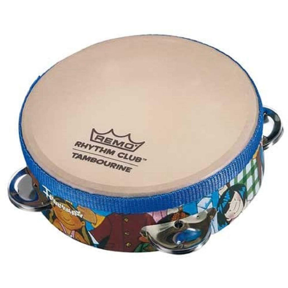 Remo RH-2106-00 Rhythm Club Tambourine - Rhythm Kids 6""