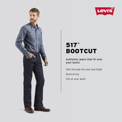 Levi's Levi's ??d???? 517 Boot Cut Jeans Rinse 32W x 29L 2