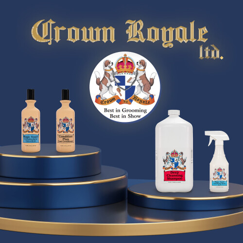 Crown Royale Σαμπουάν για Σκύλους, Βαθιά Καθαριότητα, Ενισχύει Χρώμα και Υφή, 1 γαλόνι 1