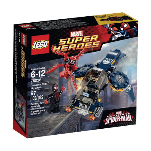 LEGO Kit de construction LEGO Super Heroes 76036 Carnage's Shield Sky Attack