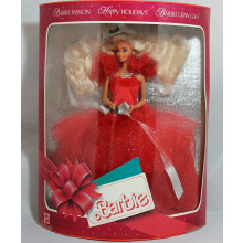 Barbie Felices Fiestas 1988 - Primera de la serie coleccionable de Mattel