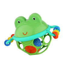 Bright Starts Oball Musical Toy Jingle & Shake Pal BPA-Free Easy-Grap Baby Rattle Toy Ages Newborn+
