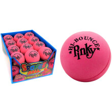 JA-RU Hi-Bounce Pinky Ball (24er Pack) Gummibälle für drinnen und draußen