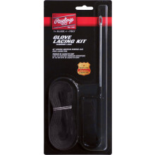 Rawlings | Handschoenen veterset | Honkbal/Softbal | 5"" naald & 48"" Rawhide veter | Zwart