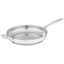 Cuisinart Professionelle Edelstahl-Bratpfanne mit Helfer, 12 Zoll