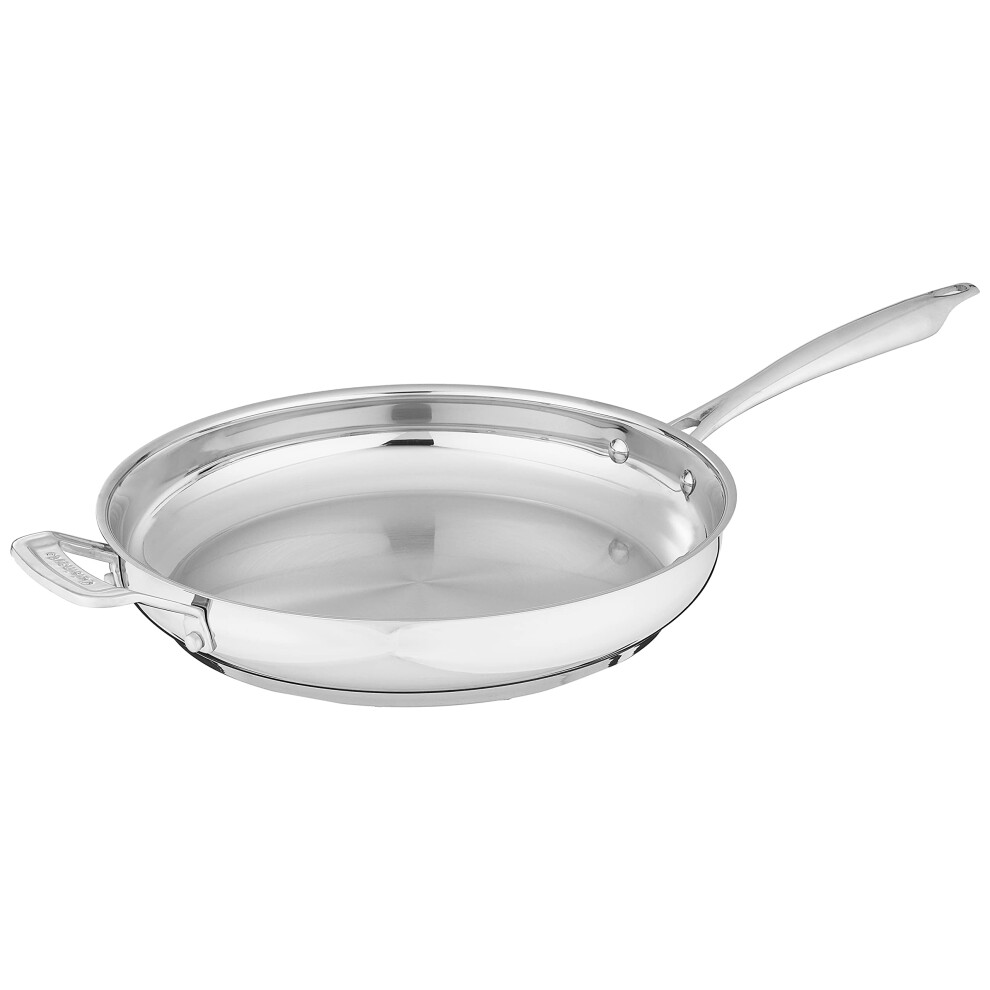 Cuisinart Professional Stainless Skillet with Helper  12-Inch