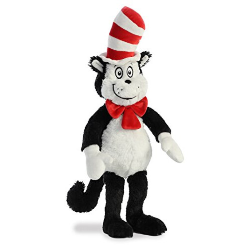 Aurora World Aurora - Dr Seuss - 20"" Cat in The Hat  Red  White  Black 1