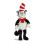 Aurora World Aurora - Dr Seuss - 20"" Cat in The Hat  Red  White  Black 1