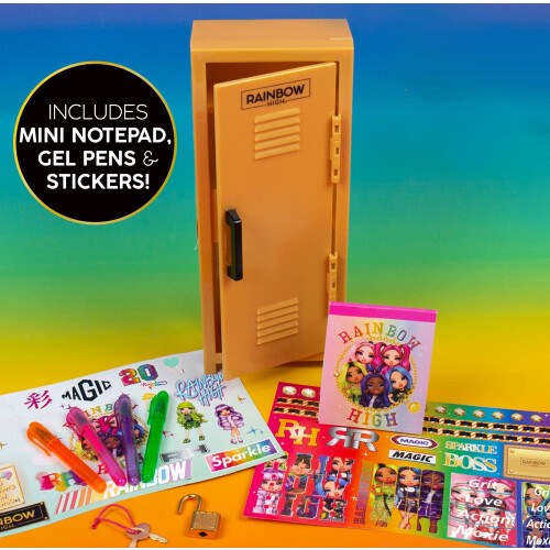 Set ??af???? ???? Rainbow High Secret Locker p?? pe???a    ??e? st??? t?e? ??a s?  e??  at???? 1