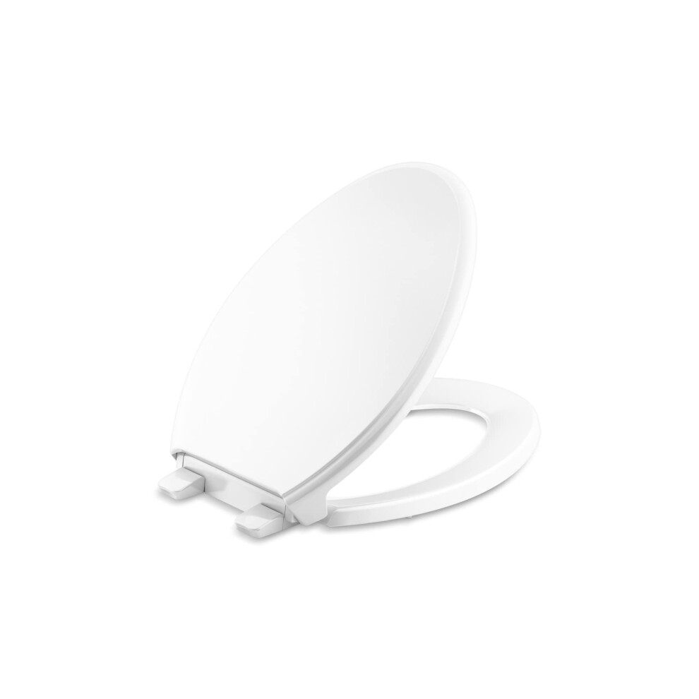 Photos - Toilet Seat Kohler 4733-RL-0 Glenbury ReadyLatch Quiet Close Elongated , Soft Close , s for Elongated T 