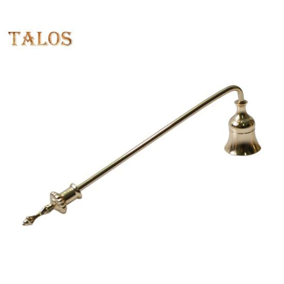 (golden, Long) Candle Extinguisher Elegant Bell Shaped Wick Cover Metal Candle Stopper Rust-proof Extinguishing Tool With Short And Long Length Options For