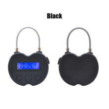 (black) SM Rechargeable USB Electronic Timer For Handcuffs Mouth Gag Time Lock Bdsm Bondage Chastity BDSM Adult Slave Sex Toys