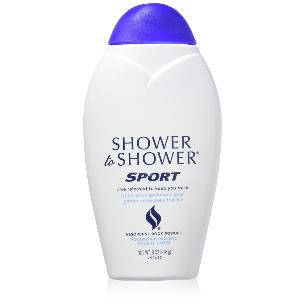 Shower To Shower Sport Body Powder 8 Oz By Shower To Shower-image