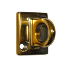 Rope Stanchion decorative din o?el inoxidabil suport pentru placa de perete Centrul de control al mul?imii (aur)