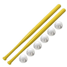 Wiffle Ball 2 Pack Wiffle 32"" maila ja 6 baseballs virallinen koko = 8 pakkaus