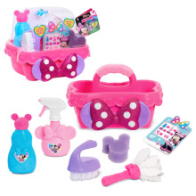 Disney Junior Minnie Mouse Sparkle N Clean Caddy, Rollspelsleksak för Barn 3+