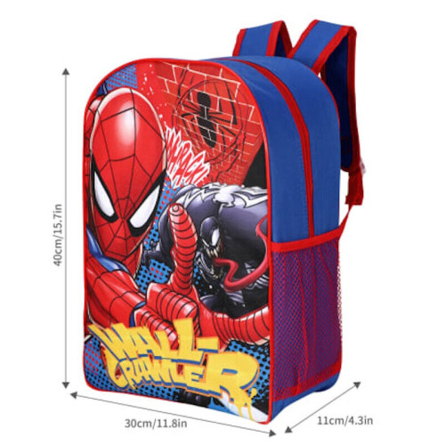 Spiderman Marvel Spiderman Back To School XL 40cm Backpack Bag 1