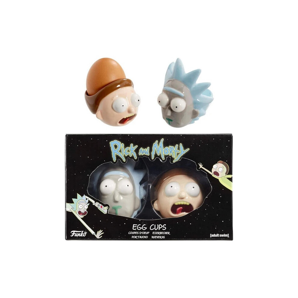 Rick And Morty Funko Rick & Morty Egg Cup Set Rm05978 Adult Swim