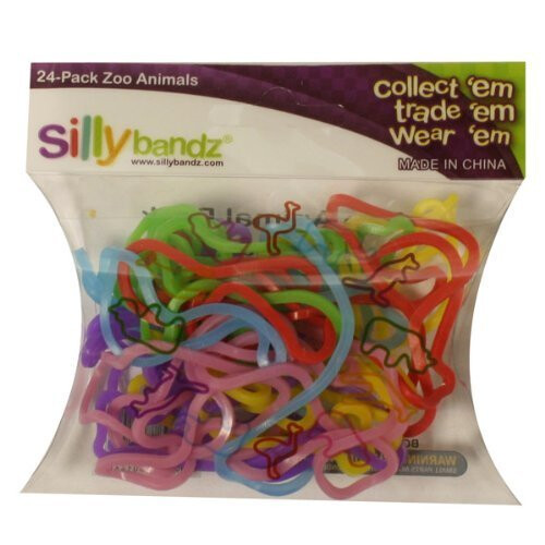 Silly Bandz Zootiere  24er-Pack
