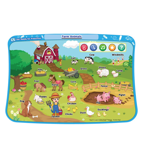 VTech Touch and Learn Activity Desk Deluxe Expansion Pack - Get Ready for Preschool (Packaging May Vary) 2