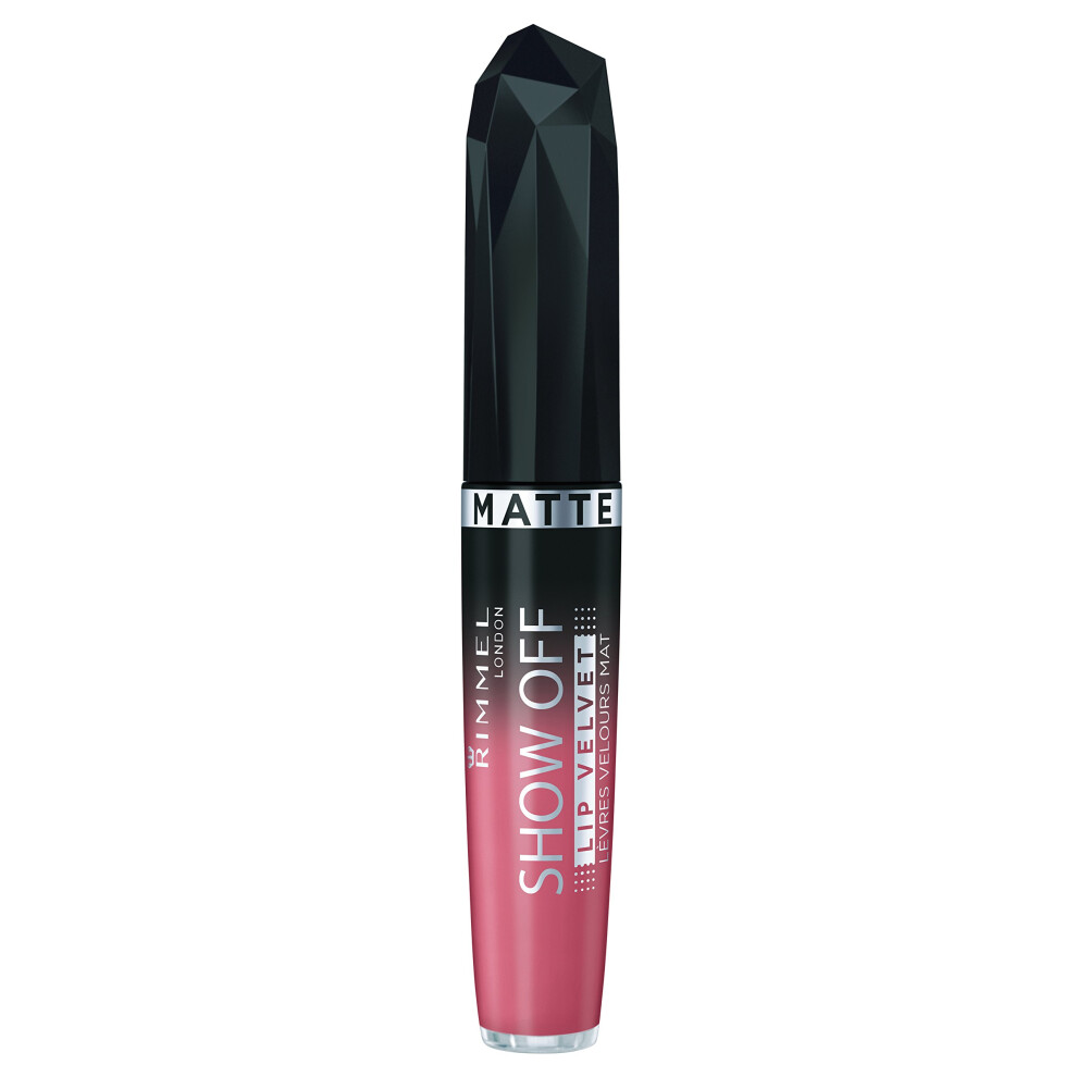 Rimmel Apocalips Matte Lipstick Velvet, Atomic Rose, 018 Fluid Ounce