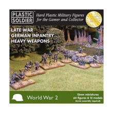 Plastic Soldier Late War German Heavy Weapons 15 mm Miniature Multicolor