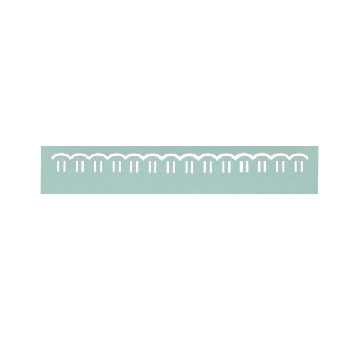 Bira Craft Continuous Border Paper Craft Punch til Scrapbooking (tr?d) 1