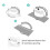 Bira Craft Continuous Border Paper Craft Punch til Scrapbooking (tr?d) 3