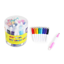 SKKSTATIONERY 36-teilige Mini-Trockenlschmarker mit Schlsselring, Whiteboard-Marker, Markierungsstifte, 3,5-Zoll-Marker