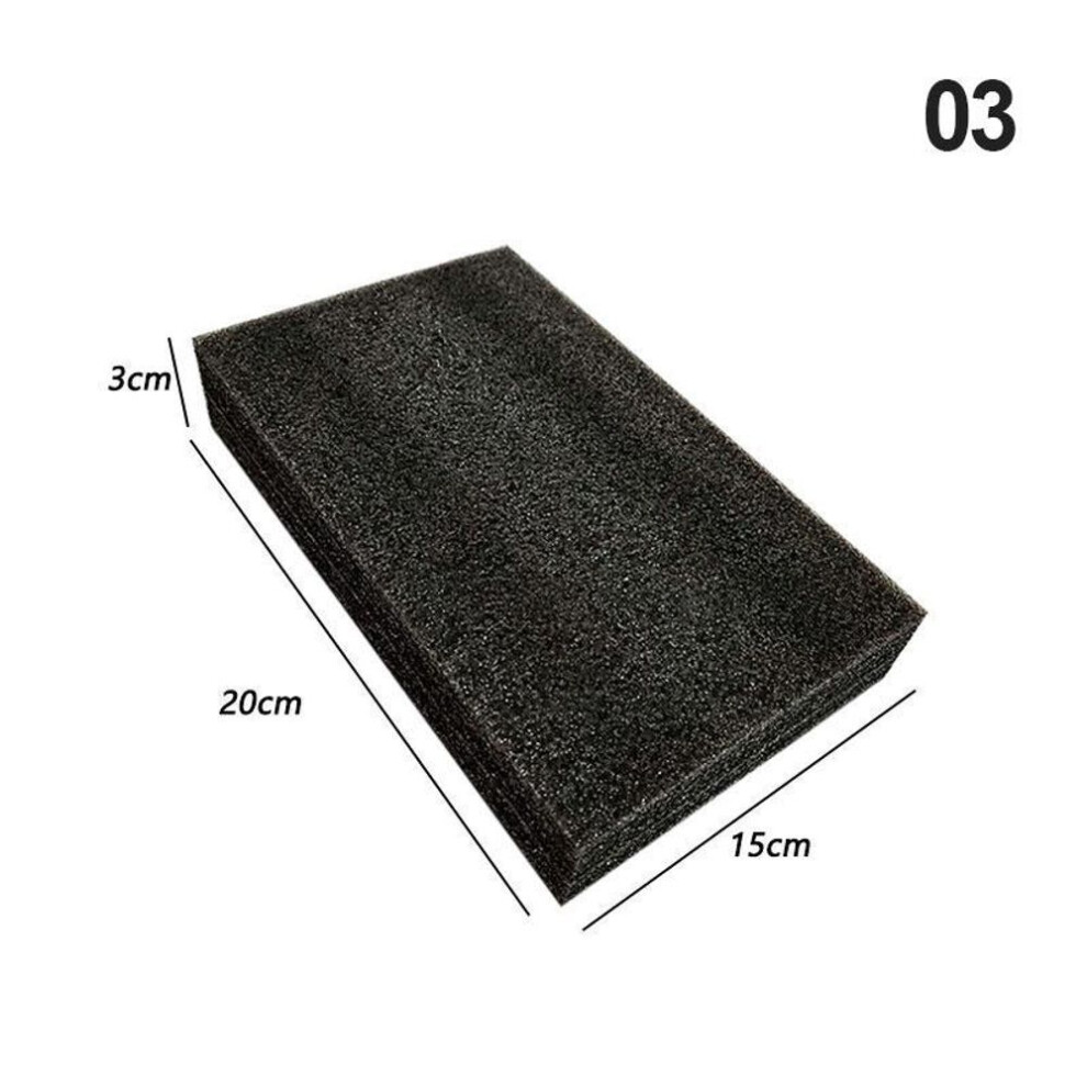 (black, 20x15x3cm) Needle Felting Foam Poked Pad Wool Felt Workplace Mat White Black Red Foam Pad Diy Handmade Supplies