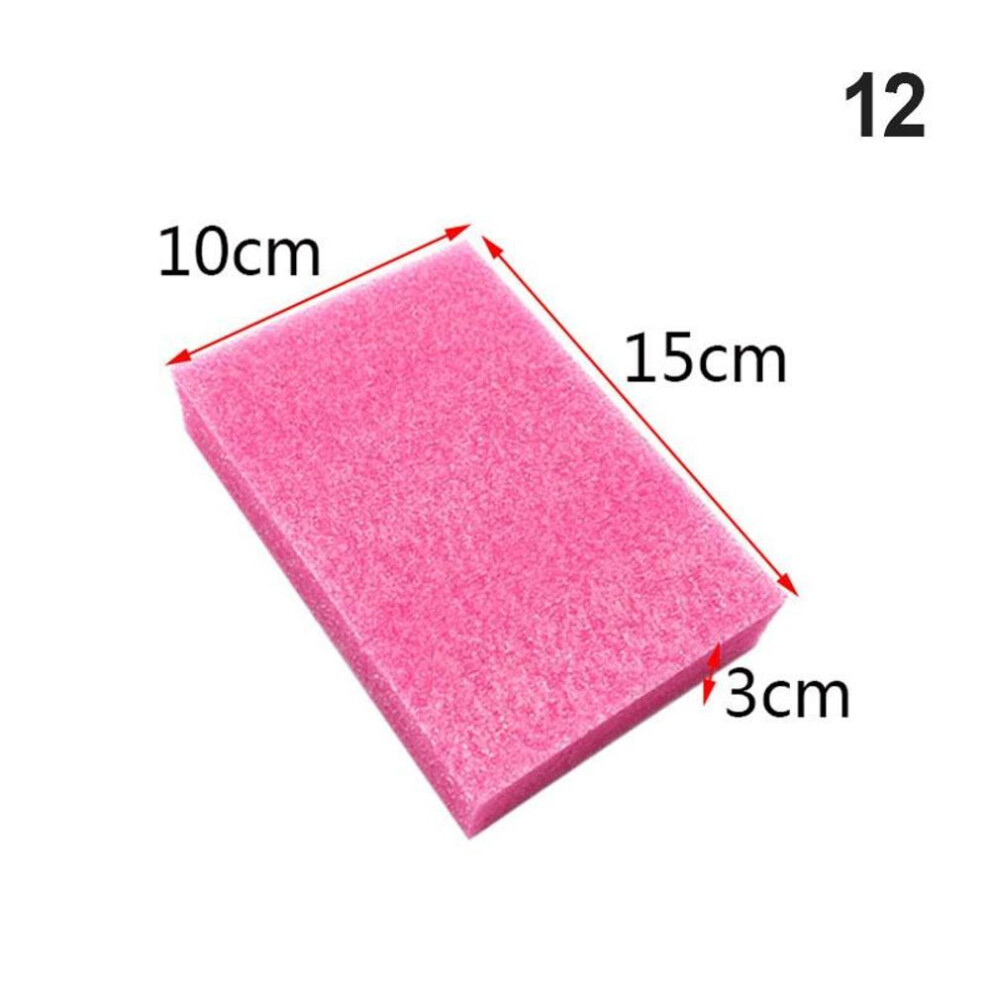 (red, 15x10x3cm) Needle Felting Foam Poked Pad Wool Felt Workplace Mat White Black Red Foam Pad DIY Handmade Supplies