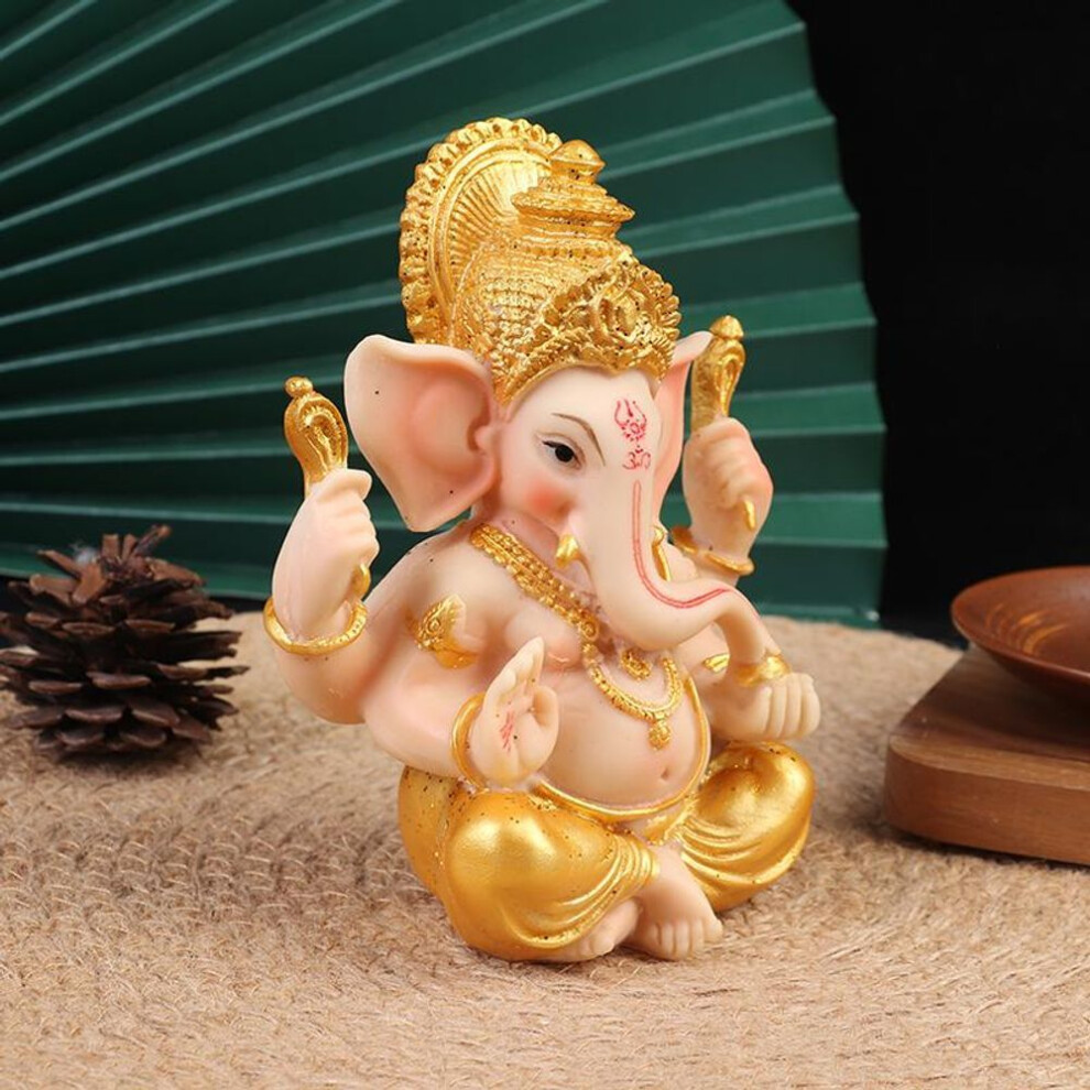 Lord Ganesha Buddha Statue Elephant God Sculptures Ganesh Figurines